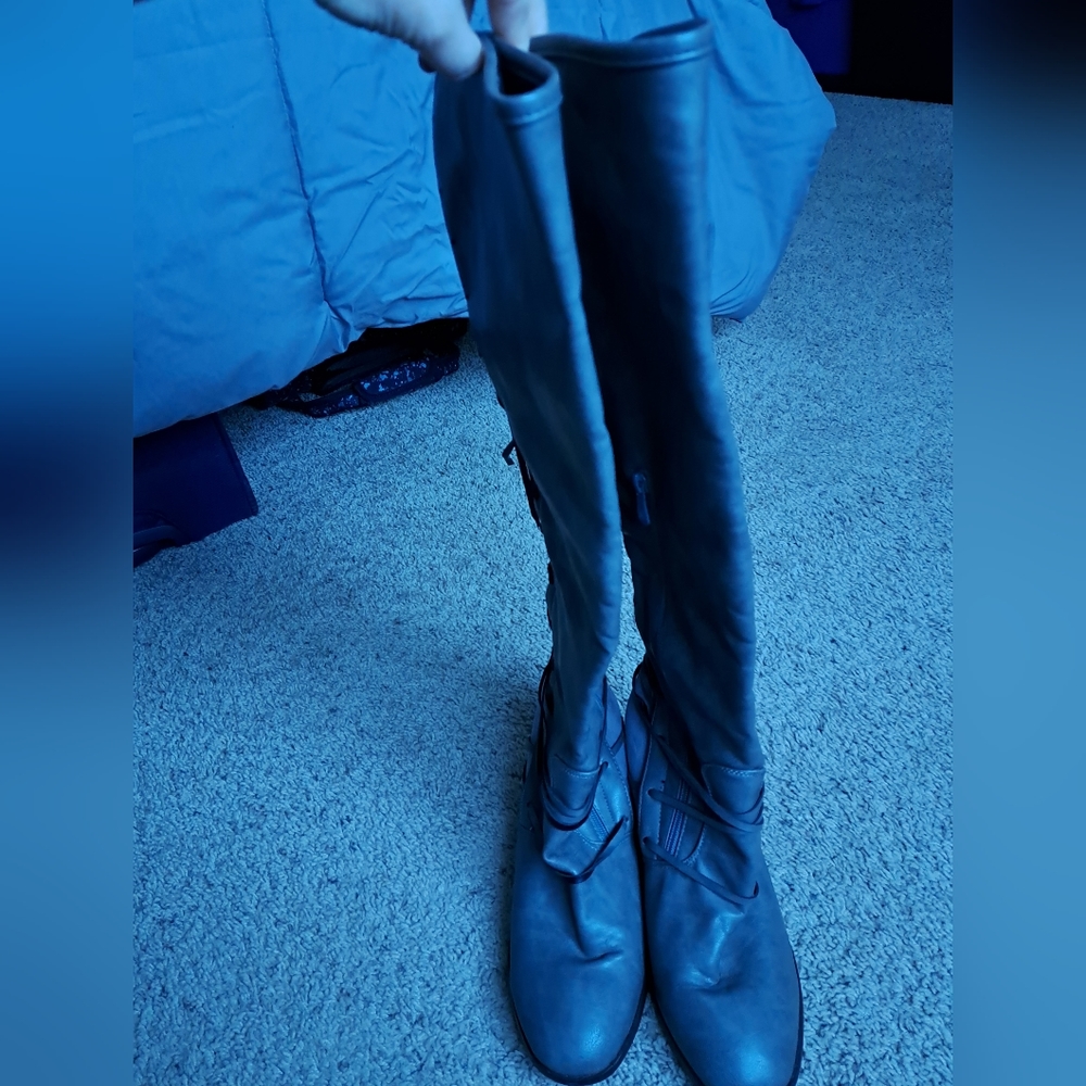 Knee high boots
